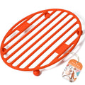 Pansmith Roasting Rack Oval Silicone 11x8 Inches Cooling Drying Rack Kitchen Cooking Rack for Baking Roasting Pan, Heat-Resistant Silicone Trivet
